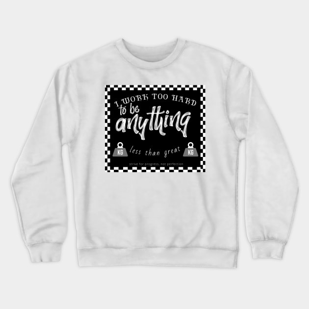 Interesting logo for fitness Crewneck Sweatshirt by ZM1